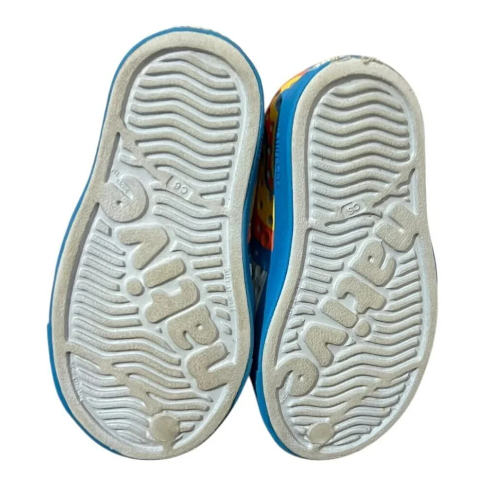 Jefferson Block, Air Blue Wave Abstract Block Sugarlite Toddler c6